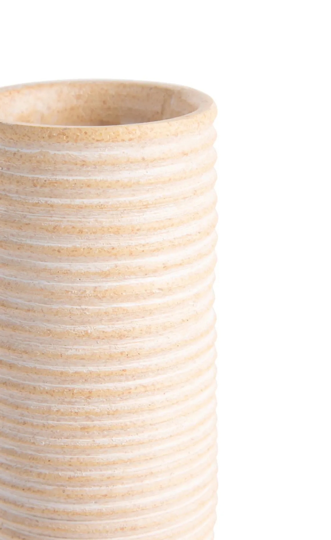 Nova vaas H19cm in de kleur Oranje - COCOmaison