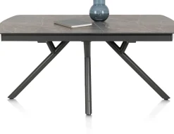 Novello uitschuiftafel 200 x 100 cm in de kleur Lichtgrijs - XOOON