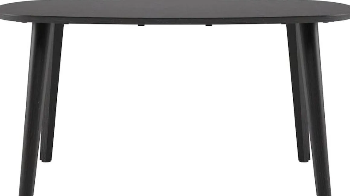 ODDA eetkamertafel 160 x 130 cm - Deens ovaal - marmerlook