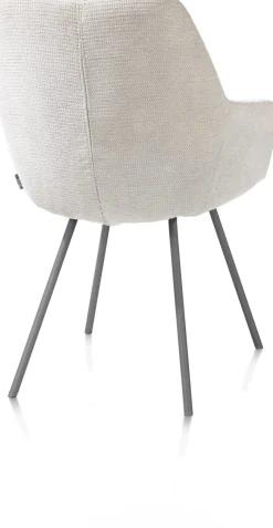 Odin armleuningstoel in de kleur Ivoor - XOOON