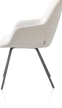 Odin armleuningstoel in de kleur Ivoor - XOOON