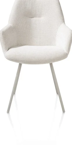 Odin armleuningstoel in de kleur Ivoor - XOOON