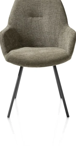 Odin armleuningstoel in de kleur Mosgroen - XOOON