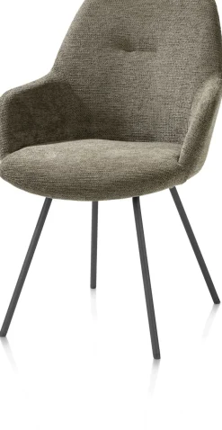 Odin armleuningstoel in de kleur Mosgroen - XOOON