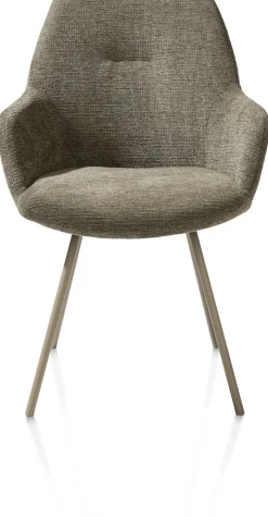 Odin armleuningstoel in de kleur Mosgroen - XOOON