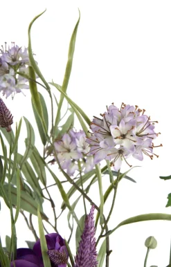 Olive Leaf Spray H82cm kunstbloem in de kleur Groen