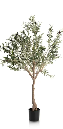 Olive Tree H150cm kunstplant in de kleur Groen - COCOmaison