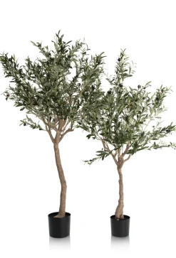 Olive Tree H150cm kunstplant in de kleur Groen - COCOmaison