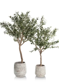 Olive Tree H180cm kunstplant in de kleur Groen - COCOmaison