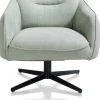 Oviedo fauteuil met combistof en hoge rug