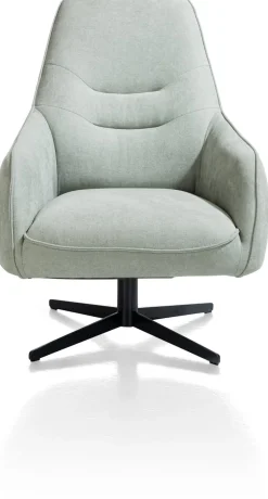 Oviedo fauteuil met combistof en hoge rug