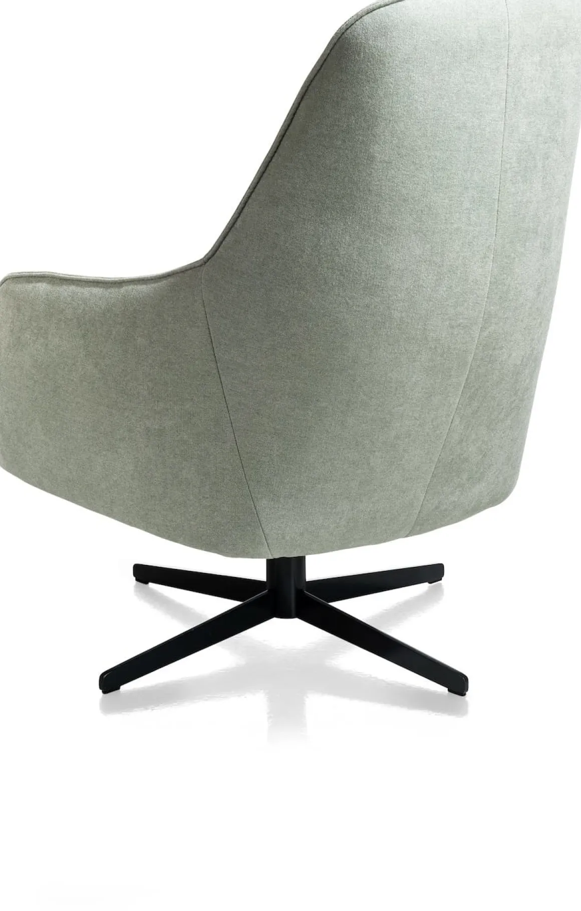 Oviedo fauteuil met combistof en hoge rug