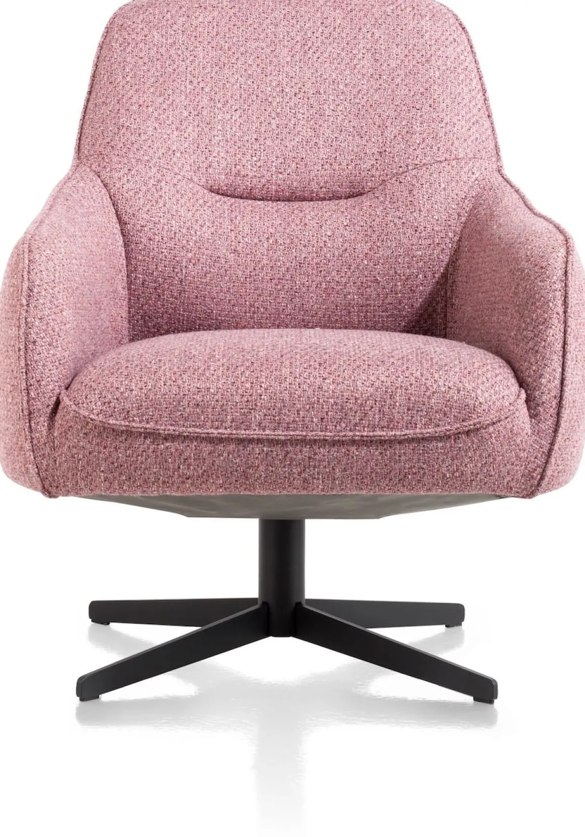 Oviedo fauteuil met combistof en lage rug