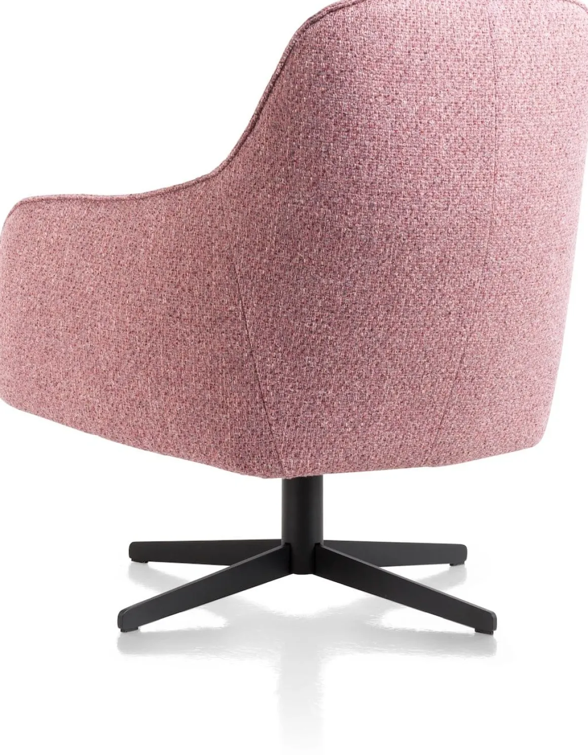 Oviedo fauteuil met combistof en lage rug