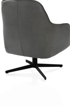 Oviedo fauteuil met combistof en lage rug