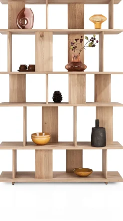 Positano, roomdivider 125 cm - 20-niches