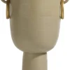 Presley vaas H34cm in de kleur Beige - COCOmaison