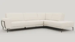 Puglia, hoekbank rechts - Vada - Creme