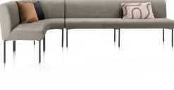 Reverso eetkamerbank 80 cm in de kleur Bruin - XOOON