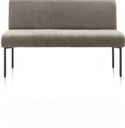 Reverso eetkamerbank 140 cm in de kleur Bruin - XOOON