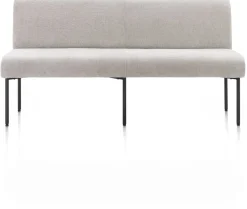 Reverso eetkamerbank 170 cm in de kleur Kiezel - XOOON