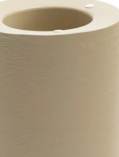 Reza windlicht (H74cm) in de kleur Taupe - COCOmaison