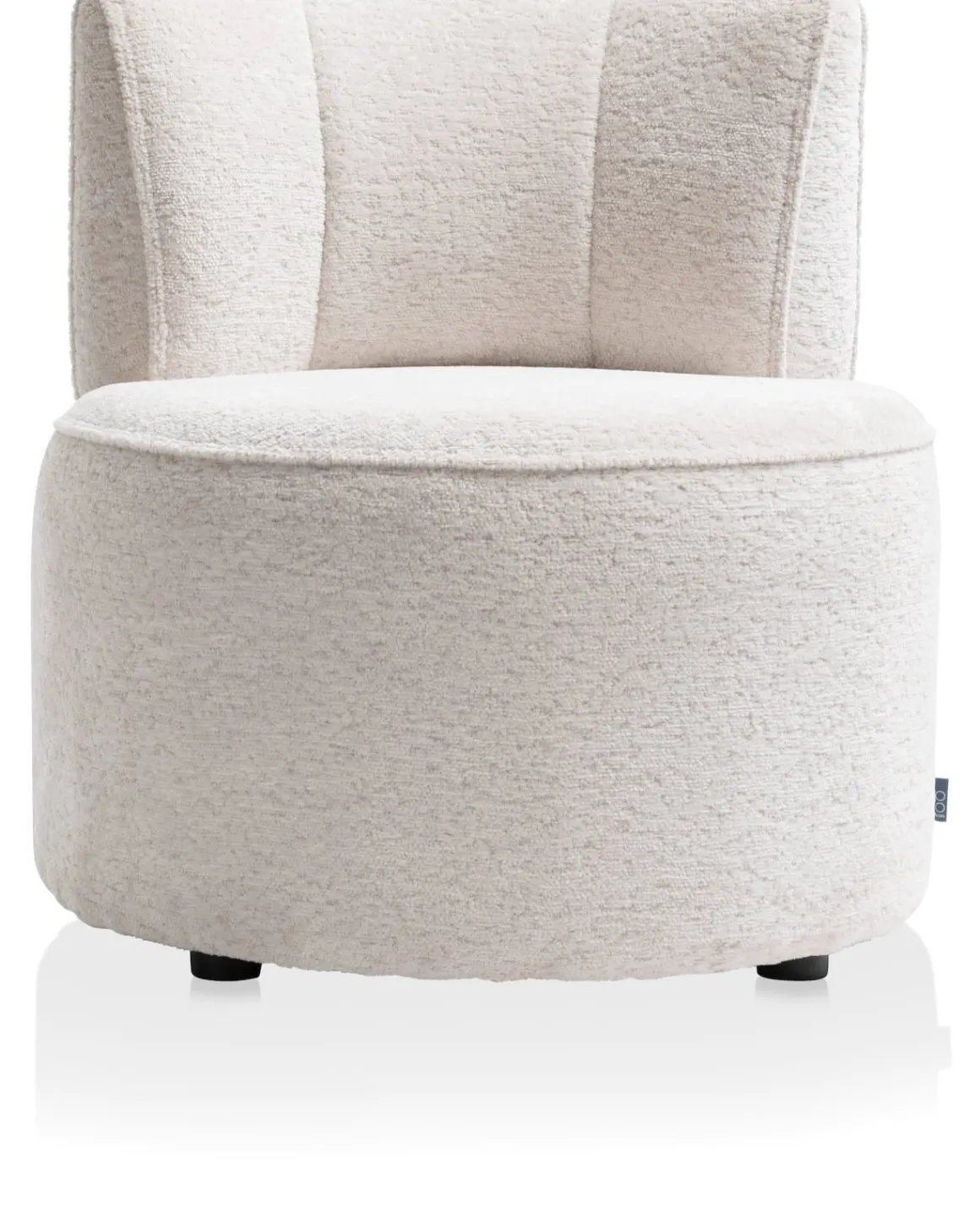 Roan fauteuil in de kleur Creme - COCOmaison