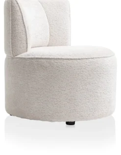 Roan fauteuil in de kleur Creme - COCOmaison