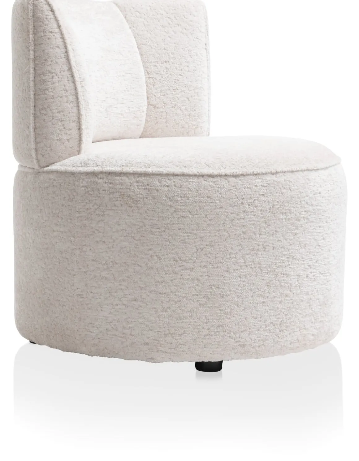 Roan fauteuil in de kleur Creme - COCOmaison