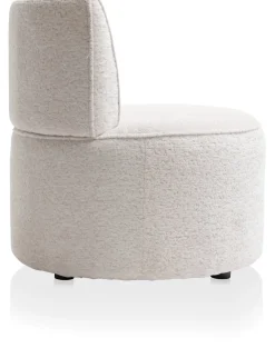 Roan fauteuil in de kleur Creme - COCOmaison