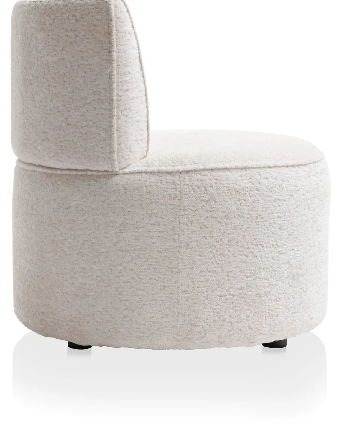 Roan fauteuil in de kleur Creme - COCOmaison