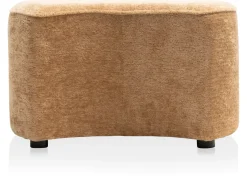 Roan poef maan (H44cm) in de kleur Oker - COCOmaison