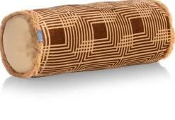 Robbie bolster kussen 45x18cm in kleur Bruin shop je bij COCOmaison