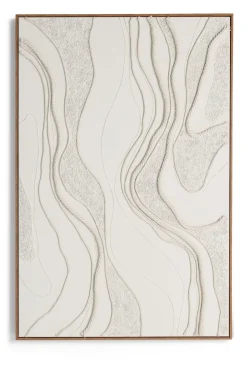 Rope schilderij 100x150cm in kleur Crème shop je bij COCOmaison