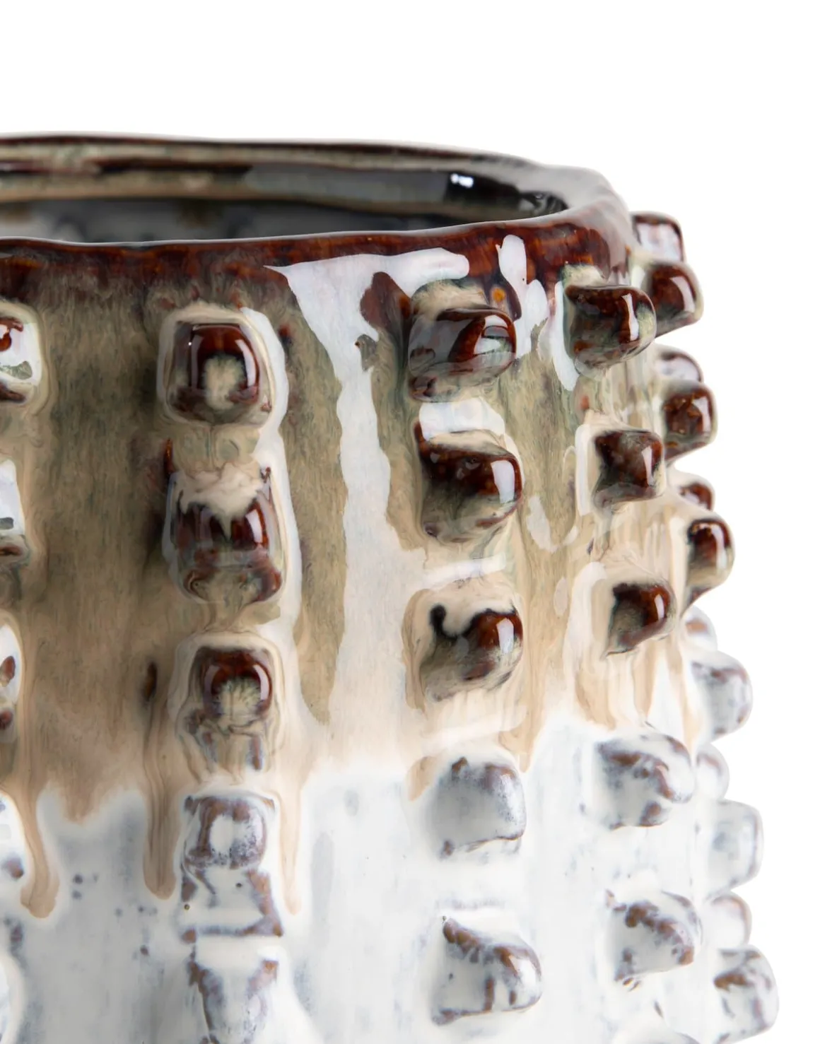 Saar pot H19cm in de kleur Multi Color - COCOmaison