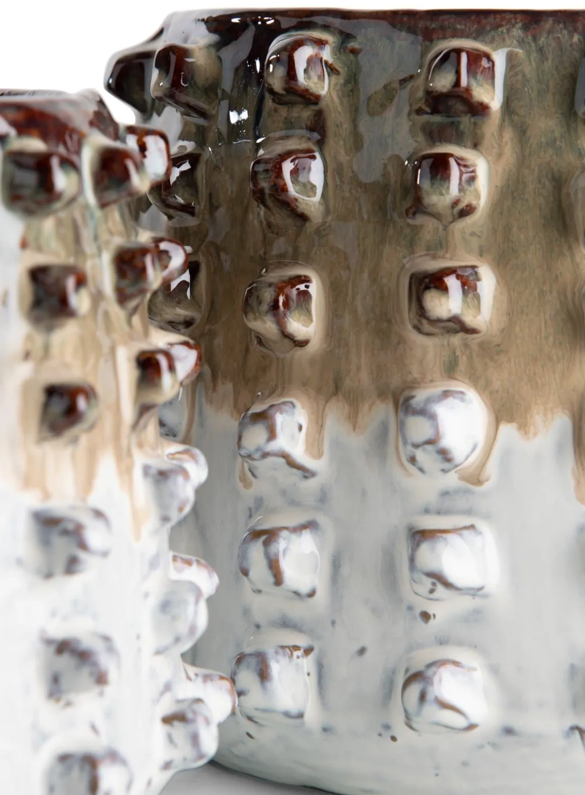 Saar pot H19cm in de kleur Multi Color - COCOmaison