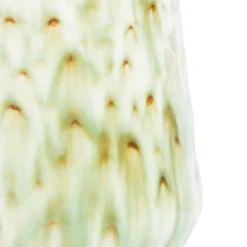 Safia vaas H15cm in de kleur Groen - COCOmaison