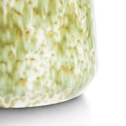 Safia vaas H21cm in de kleur Groen - COCOmaison