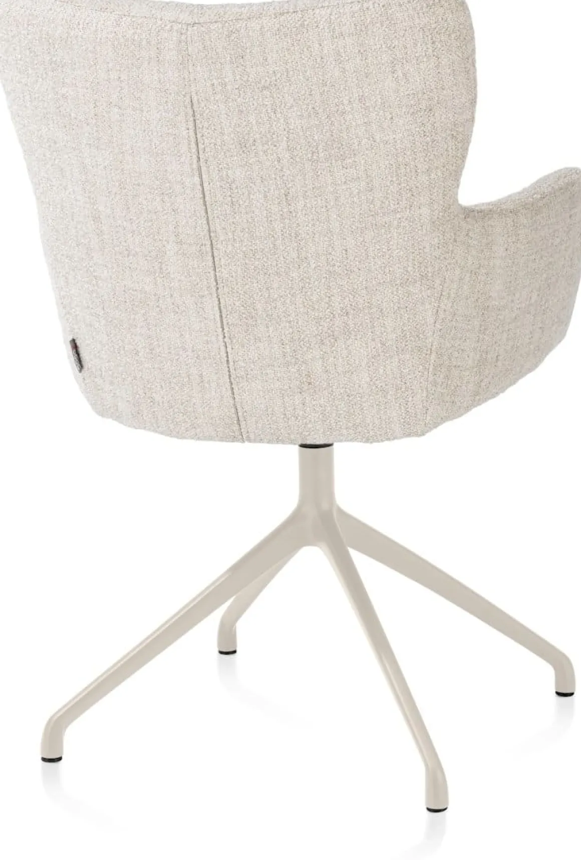 Sage, armstoel draaibaar - creme - stof Luton - Creme