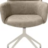 Sage, armstoel draaibaar - creme - stof Oregon - beige