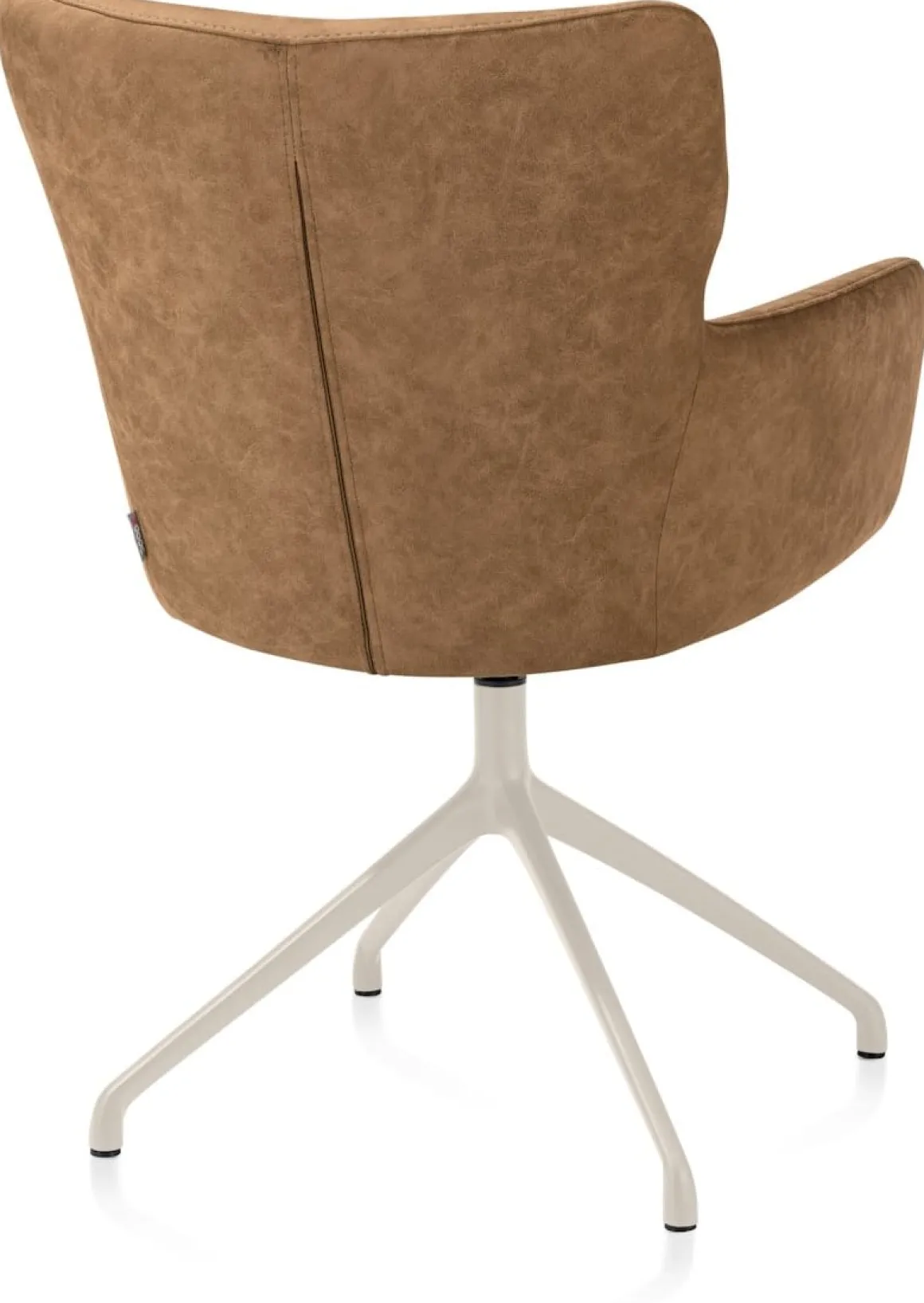 Sage, armstoel draaibaar - creme - stof Oregon - Desert