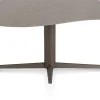 Saluti, EETKAMERTAFEL ORGANISCH 180 X 120 CM. - CENTRALE POOT - STEELBROWN - Lava