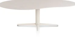 Saluti, EETKAMERTAFEL ORGANISCH 240 X 120 CM. - CENTRALE POOT - CRÈME - Light sand