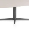 Saluti, EETKAMERTAFEL ORGANISCH 240 X 120 CM. - CENTRALE POOT - GRAPHIET - Light sand