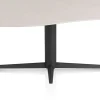 Saluti, EETKAMERTAFEL ORGANISCH 240 X 120 CM. - CENTRALE POOT - ROUGH OFF BL - Light sand