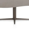 Saluti, EETKAMERTAFEL ORGANISCH 210 X 120 CM. - CENTRALE POOT - STEELBROWN - Lava