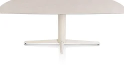Saluti, EETKAMERTAFEL OVAAL 210 X 105 CM. - CENTRALE POOT - CRÈME - Light sand