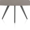 Saluti, EETKAMERTAFEL OVAAL 150 X 105 CM. - 4-POOTJES - GRAPHIET - Lava