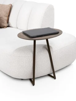 Salutina, laptop tafeltje - steelbrown