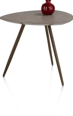 Salutina, salontafel 53 x 53 cm - 3 pootjes - steelbrown
